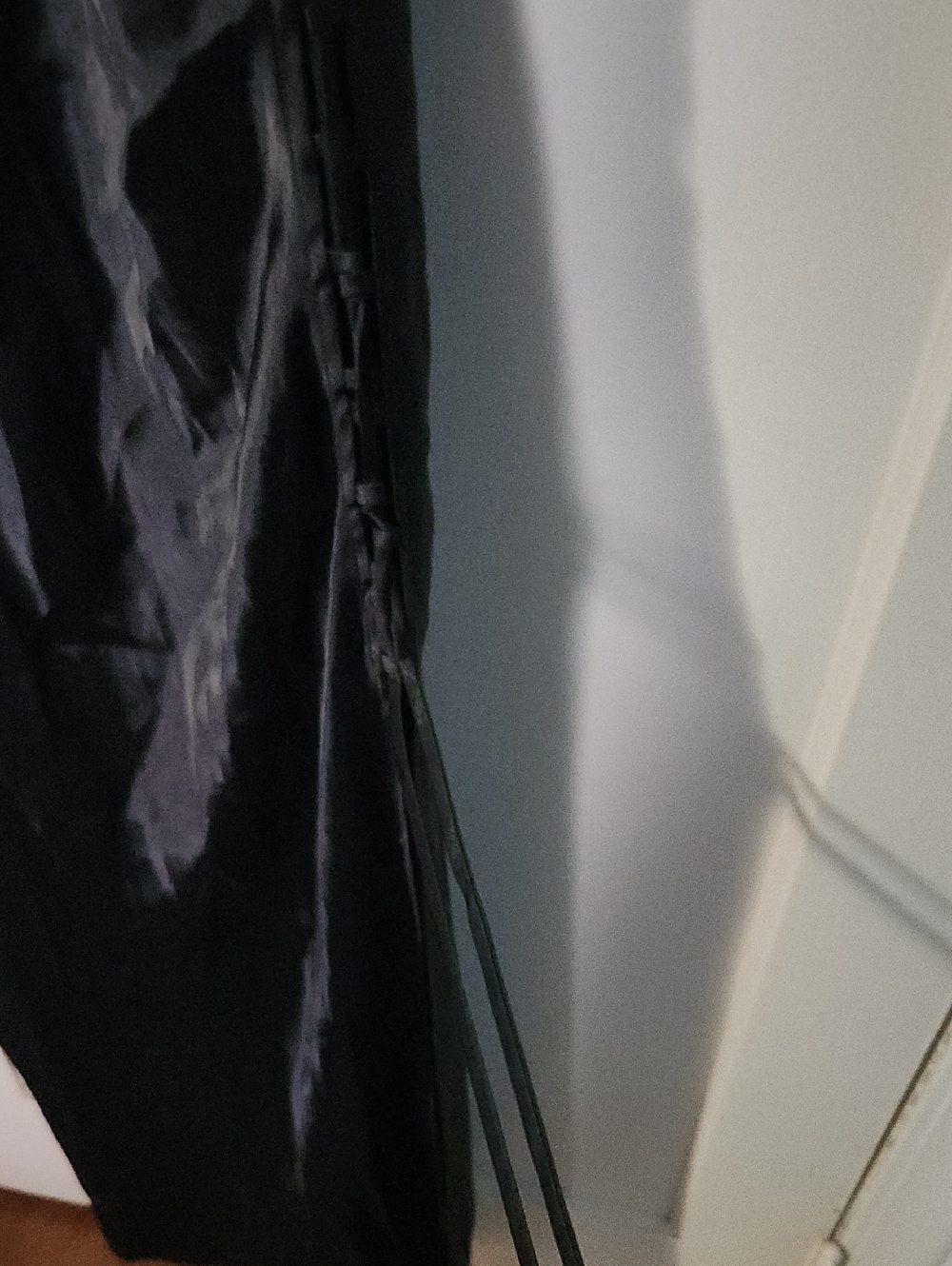 Victoria's Secret Black Satin Gown - Picture 4 of 4